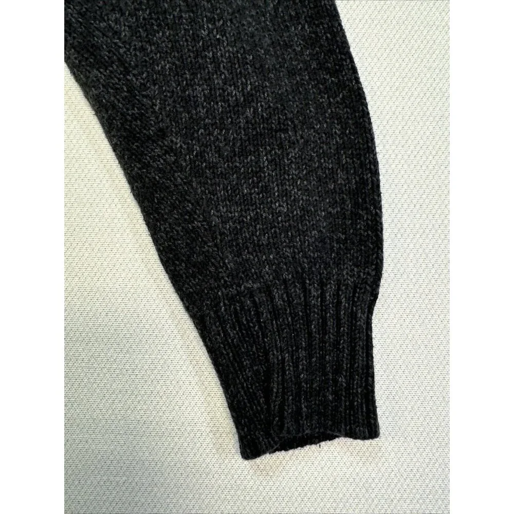 Method Mens Preppy Neck Wrap Pullover Sweater XXL Charcoal Gray - Picture 5 of 13